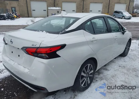 2021 Nissan Versa Sv Xtronic Cvt z USA, uszkodzony, nr VIN 3N1CN8EV2ML896251